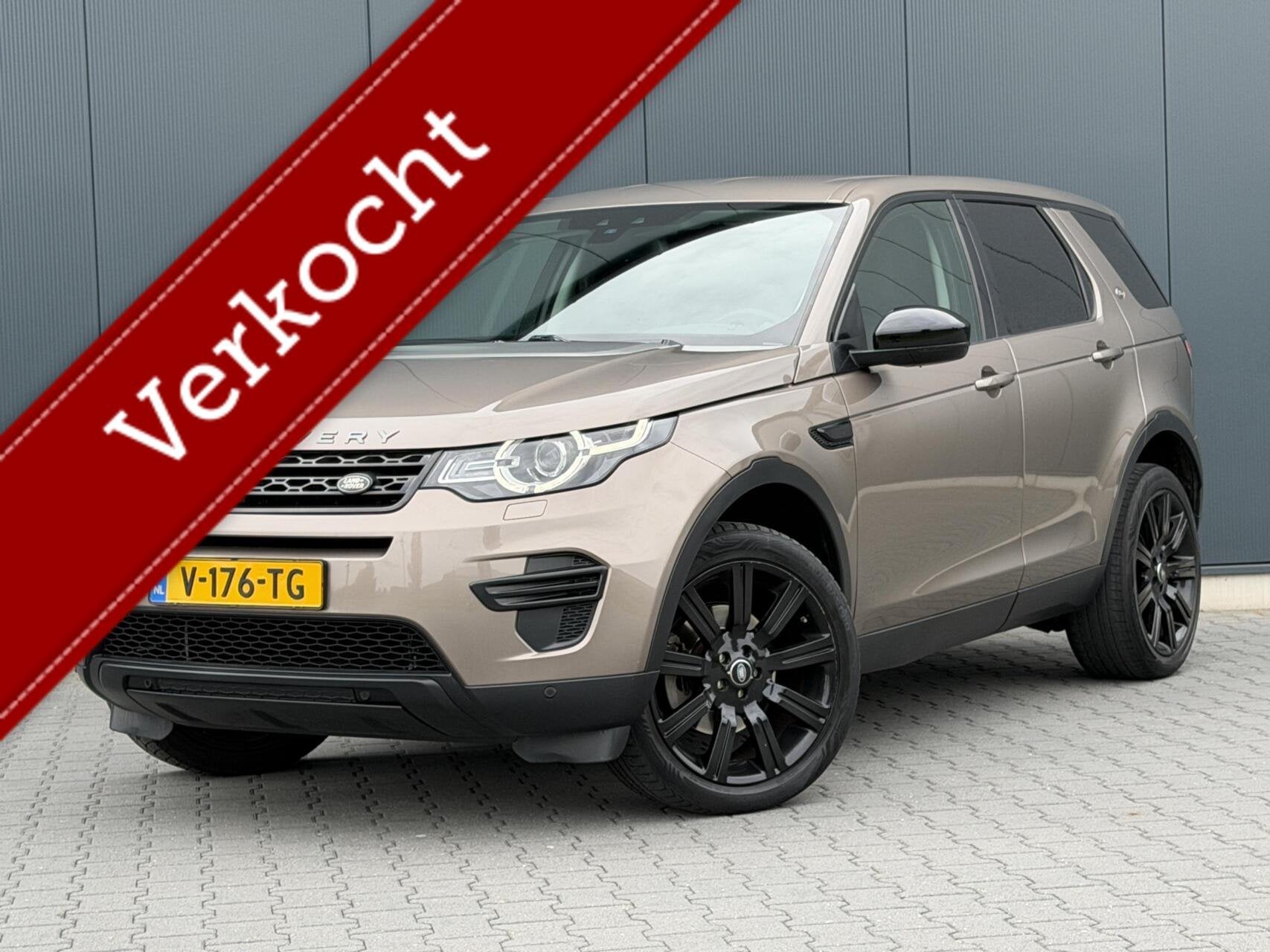 Land Rover Discovery Sport 2.0 TD4 Grijs Kenteken - Xenon -, Automaat, Stof, 4 cilinders, 179 pk