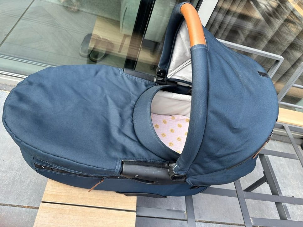Mutsy Urban Nomad Kinderwagen - blauw., Kinderen en Baby's, Kinderwagens en Combinaties, Gebruikt, Met reiswieg, Mutsy, Ophalen