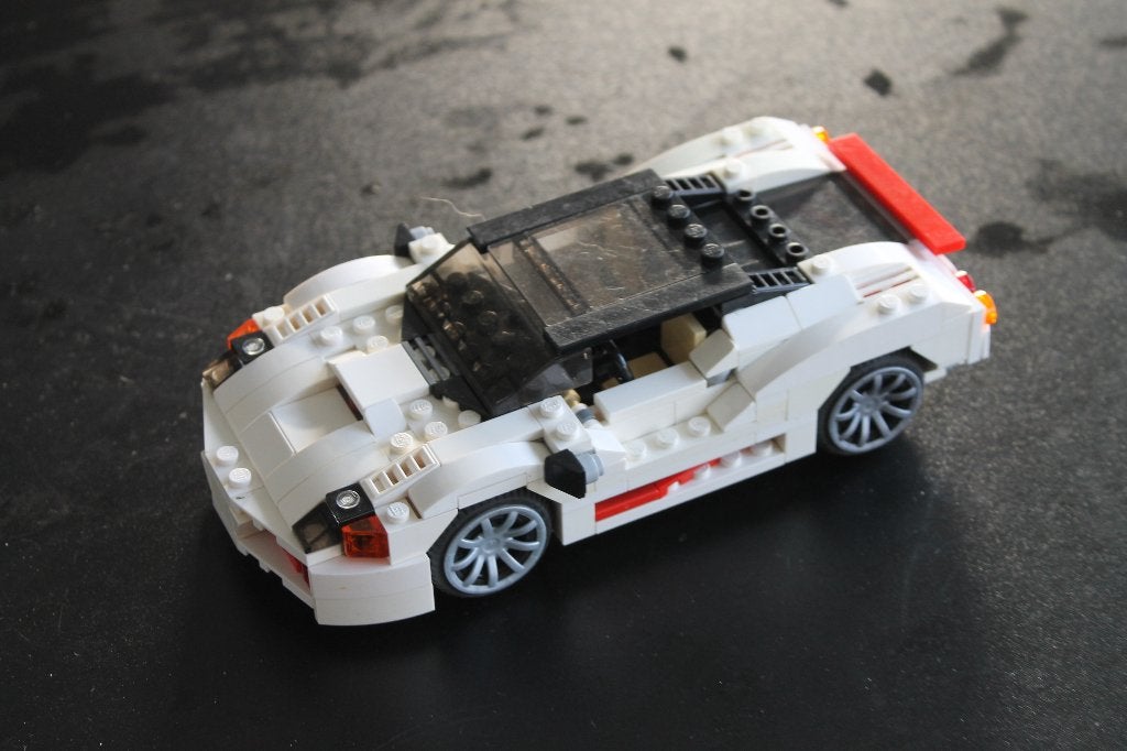 lego creator witte sportwagen 31006 3 sets in 1, Lego, Compleet, Ophalen of Verzenden, Zo goed als nieuw
