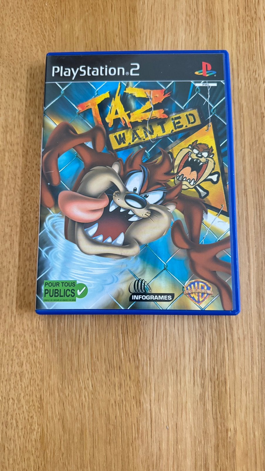TAZ Wanted Ps2 IN GOEDE STAAT, Ophalen of Verzenden, Zo goed als nieuw