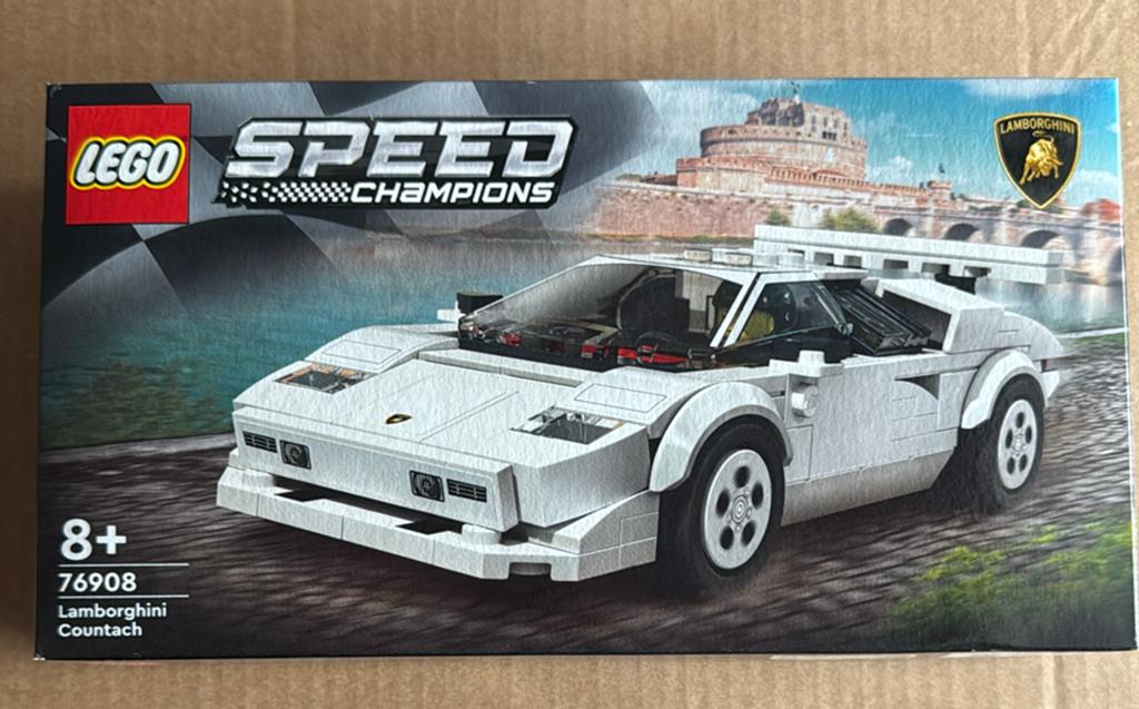 Lego Speed Champions 76908 Lamborghini Countach Nieuw Sealed, Lego, Nieuw, Inclusief doos, Complete set