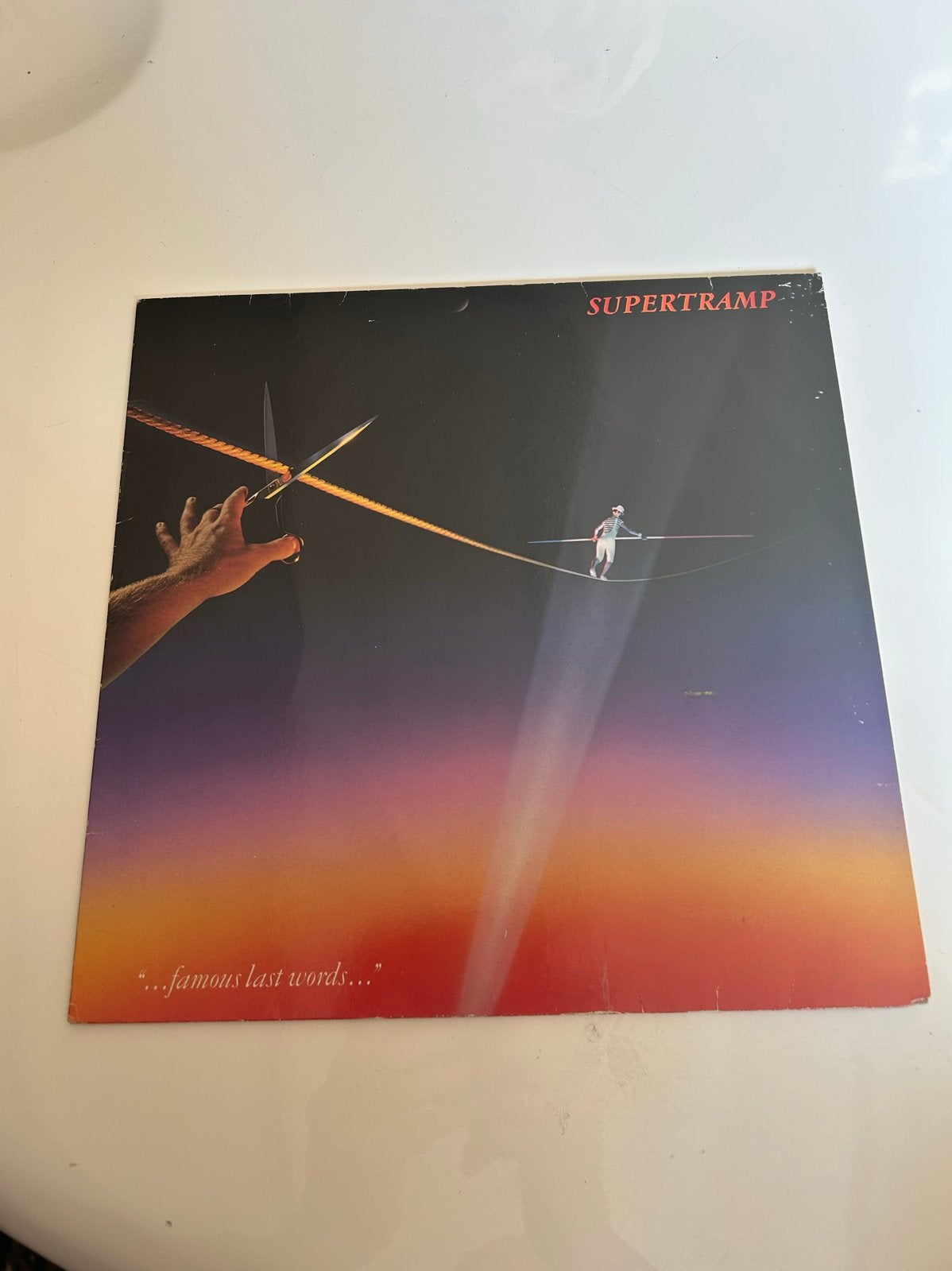Supertramp - "...famous last words..." LP, LP, Gebruikt, Pop, Ophalen of Verzenden