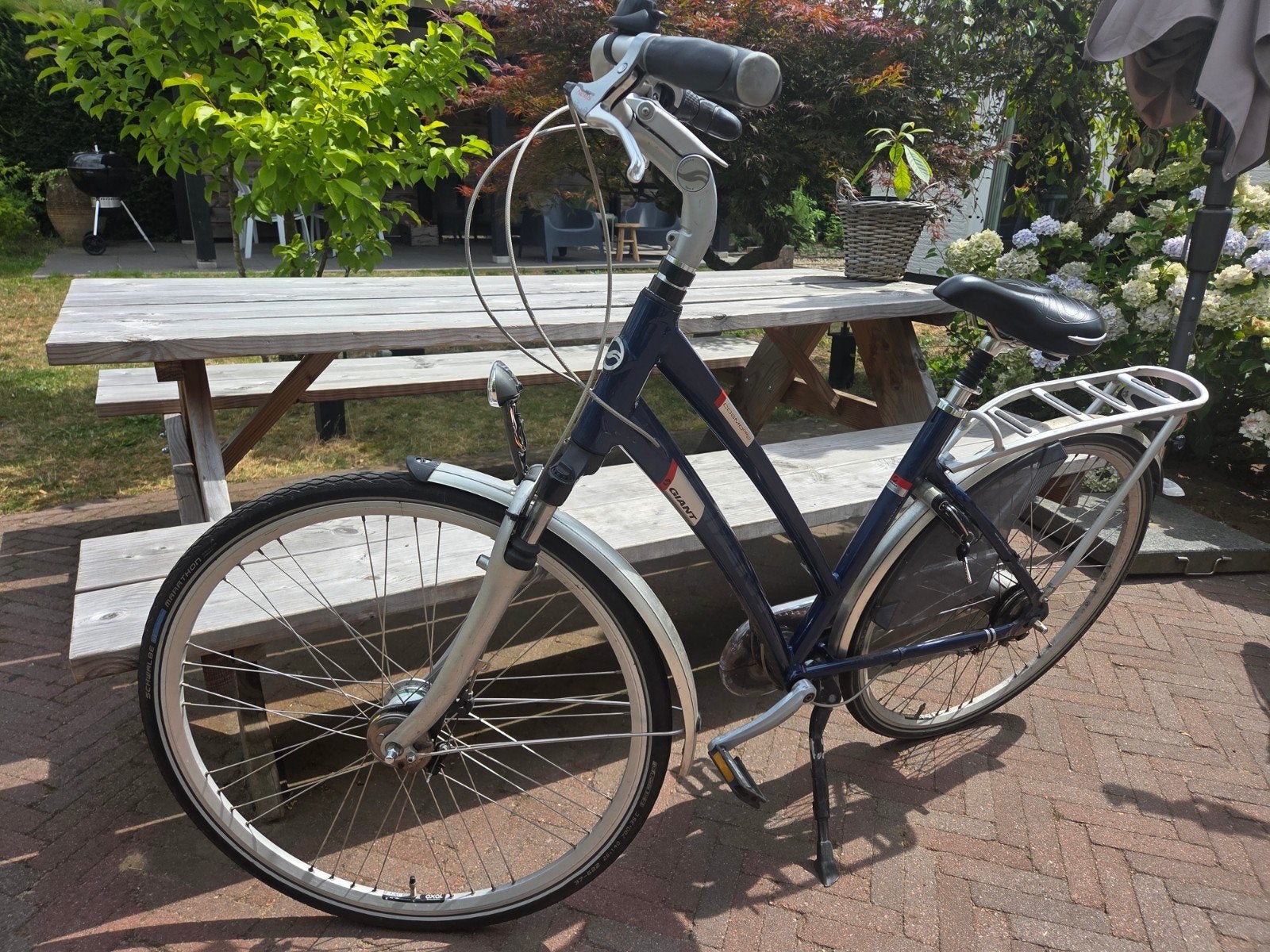 Giant CS City Sports fiets, Fietsen en Brommers, Ophalen, Gebruikt, Velgrem, Versnellingen
