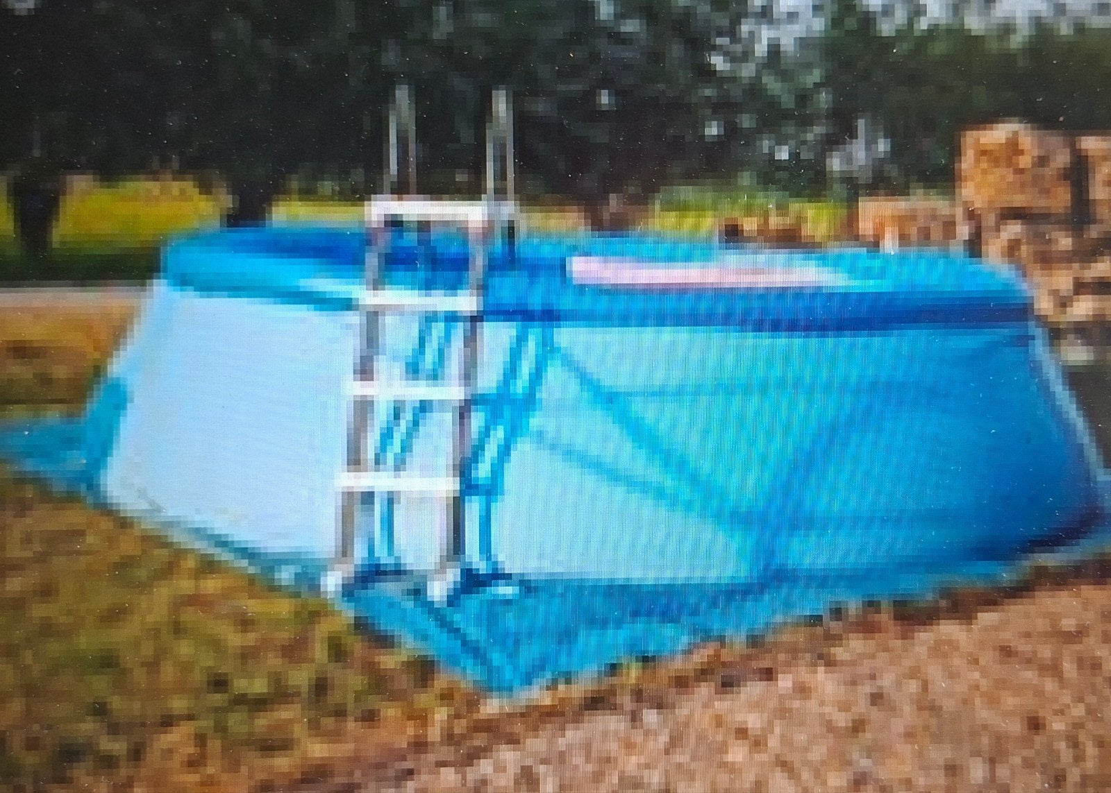 groot zwembad 4.57x 1.22, Tuin en Terras, Zwembaden, Ophalen, 200 tot 300 cm, Rond, Zo goed als nieuw