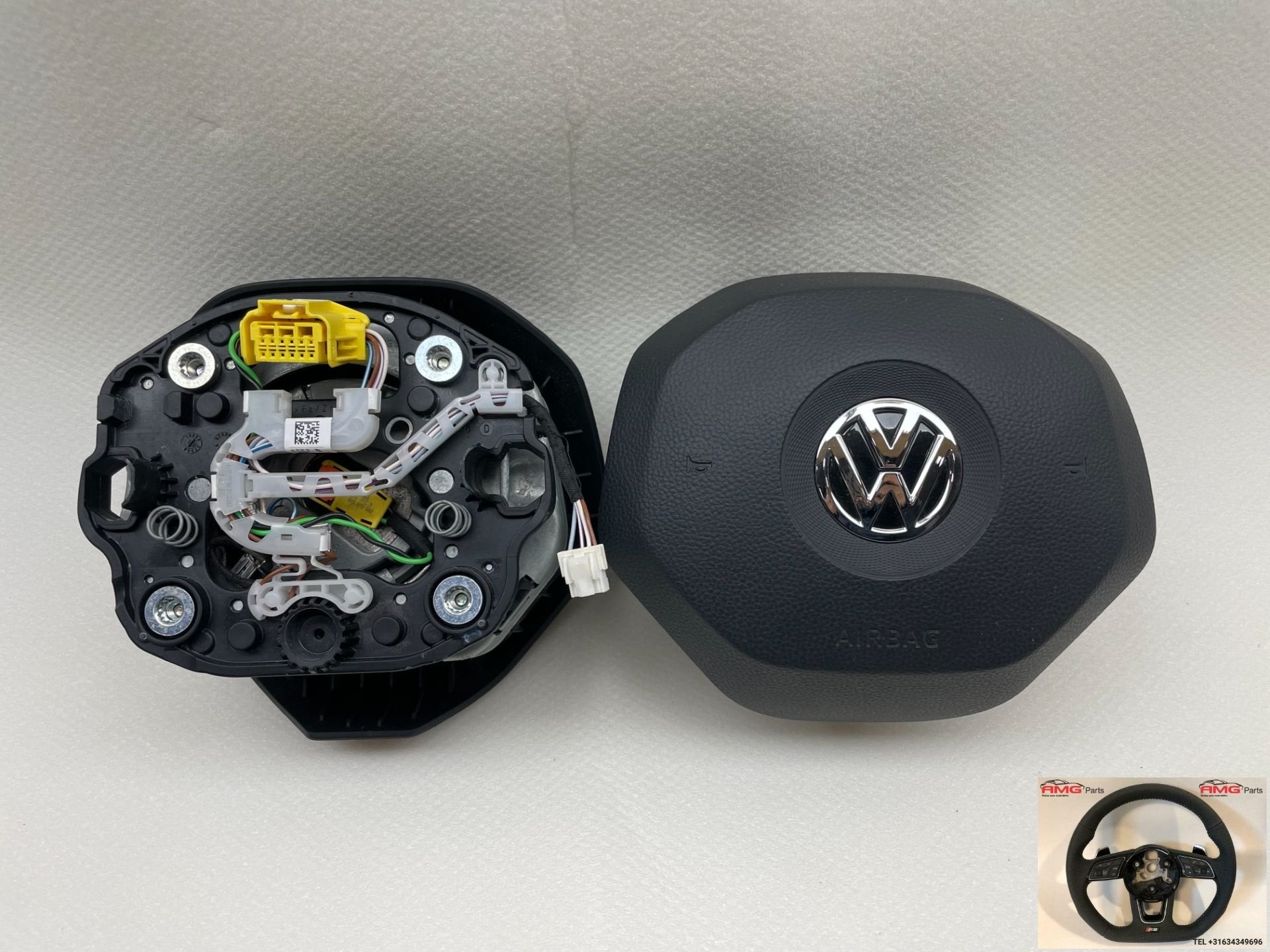Vw T6.1 Stuur Airbag en Kabel 7LA880201E 7E0971584L, Volkswagen, Volkswagen AG, Nieuw, Berliner Ring 2
38440  Wolfsburg, DE