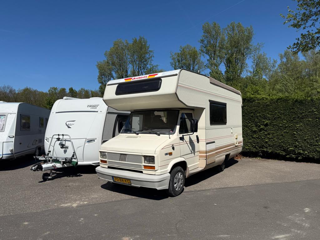 Fiat Ducato Camper 1989 - Klaar voor avontuur!, Alkoof, Fiat, Treinzit, Particulier
