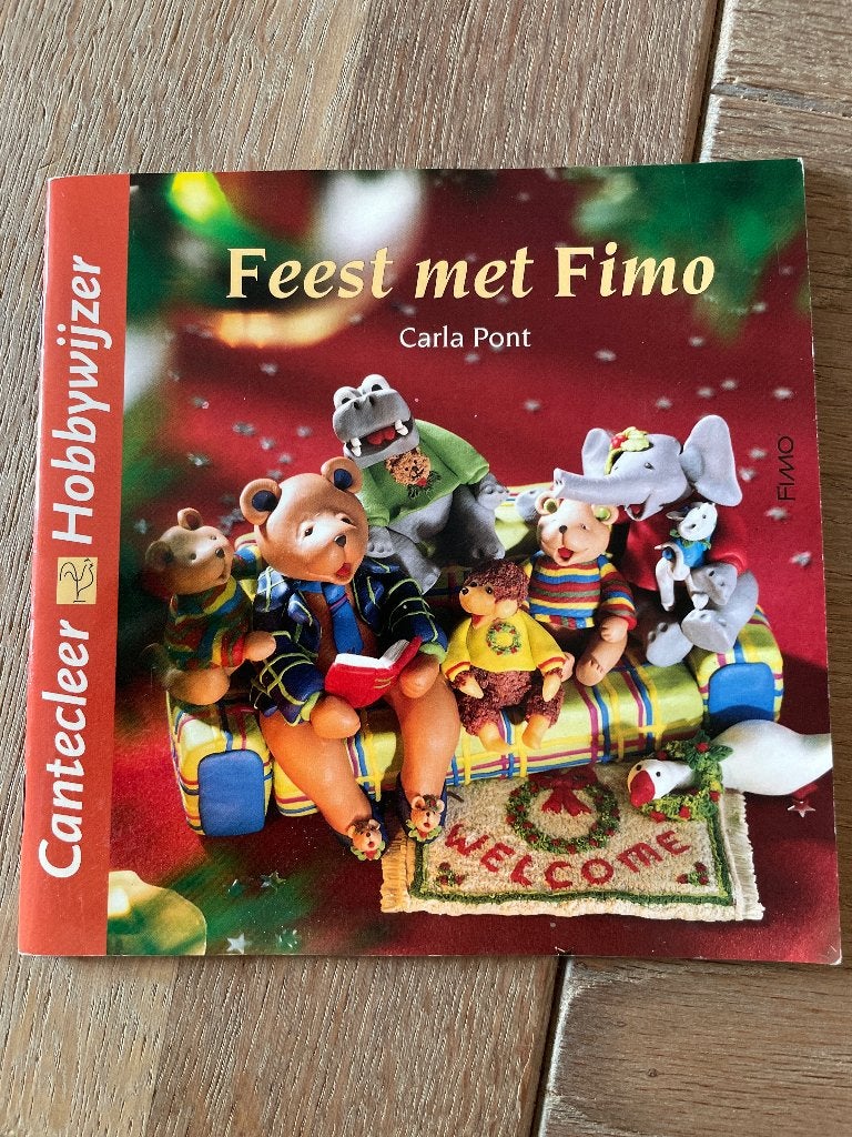 Boek Feest met Fimo, Ophalen of Verzenden, Gelezen, Kleien en Boetseren, Carla Pont