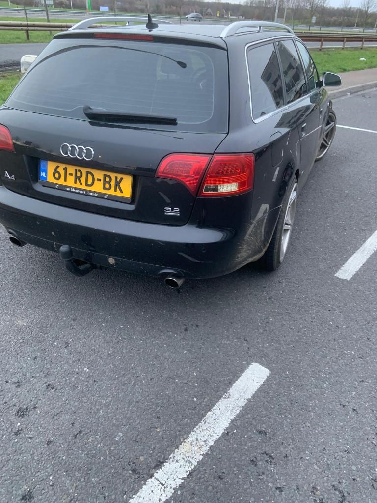 Audi A4 3.2 FSI V6 Avant Quat 188KW AUT 2005 Zwart, Automaat, 1800 kg, Zwart, Zwart