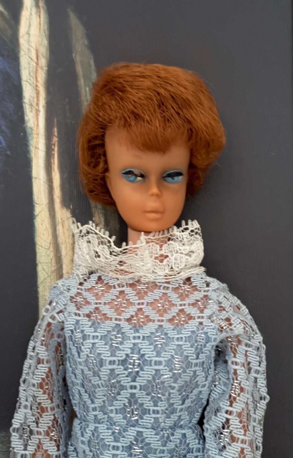 Vintage Titiaan BubbleCut Barbie (ca. 1962–1963), Ophalen of Verzenden, Zo goed als nieuw, Pop