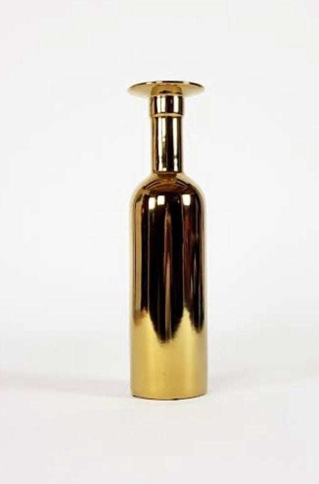 Marcel Wanders Kandelaar Flesvormig - Goud of Wit, Ophalen of Verzenden, Zo goed als nieuw, Goud, Steen/keramiek