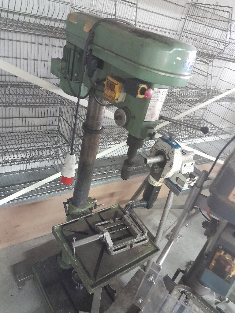 Boormachine Huvema 400V, Variabele snelheid, Ophalen, Boormachine, Gebruikt