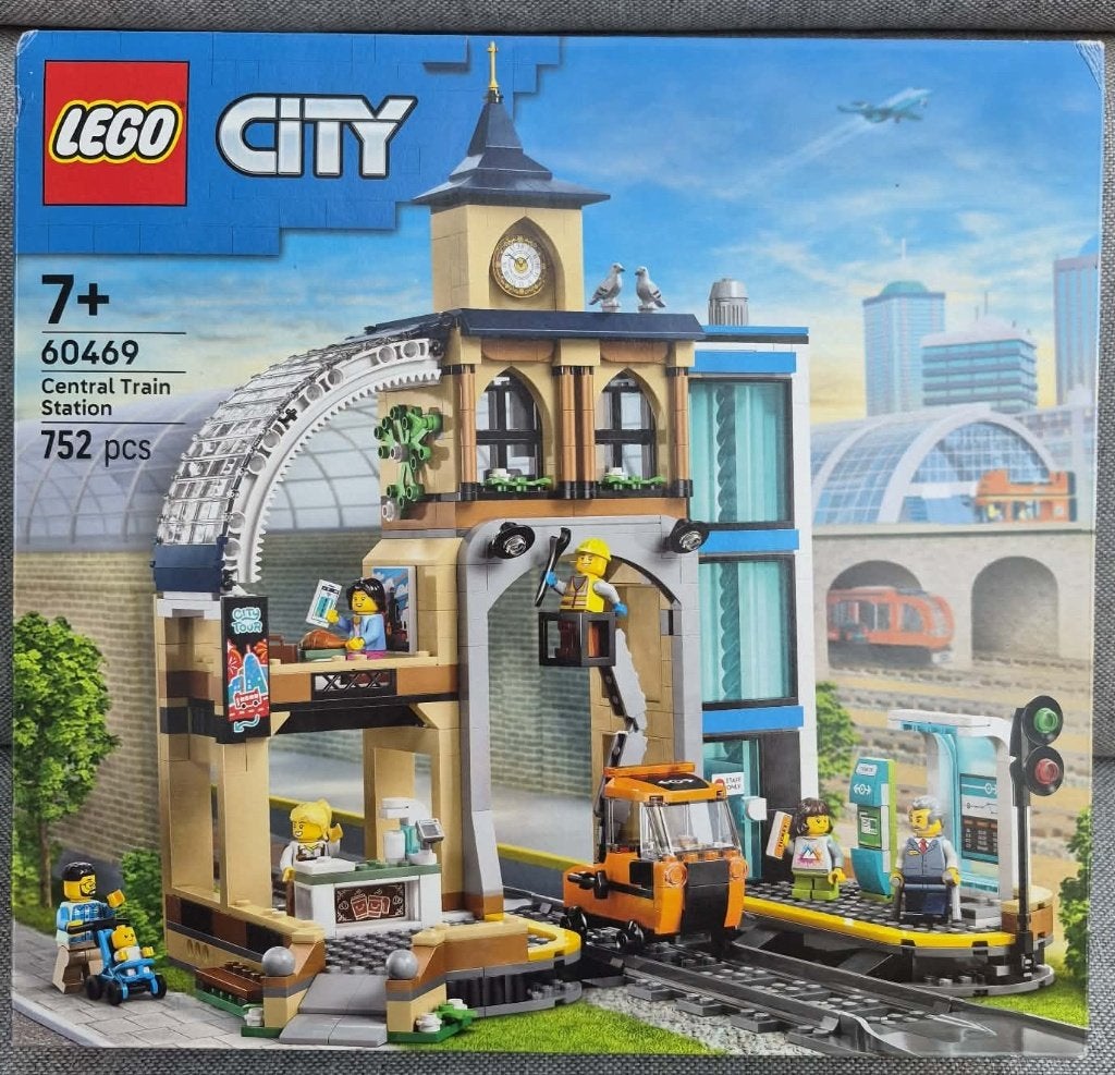 Lego City 60469 Centraal Treinstation, City, Lego, Ophalen of Verzenden, Zo goed als nieuw