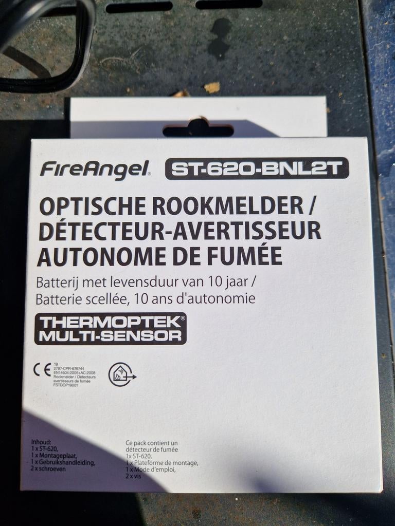 Rookmelder fireangel (13stuks) BJ2021 nieuw in doos, Doe-het-zelf en Verbouw, Alarmsystemen, Ophalen, Nieuw