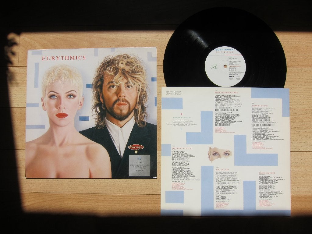 Eurythmics Revenge vinyl, Cd's en Dvd's, Vinyl | Pop, LP, Gebruikt, Pop, Ophalen of Verzenden