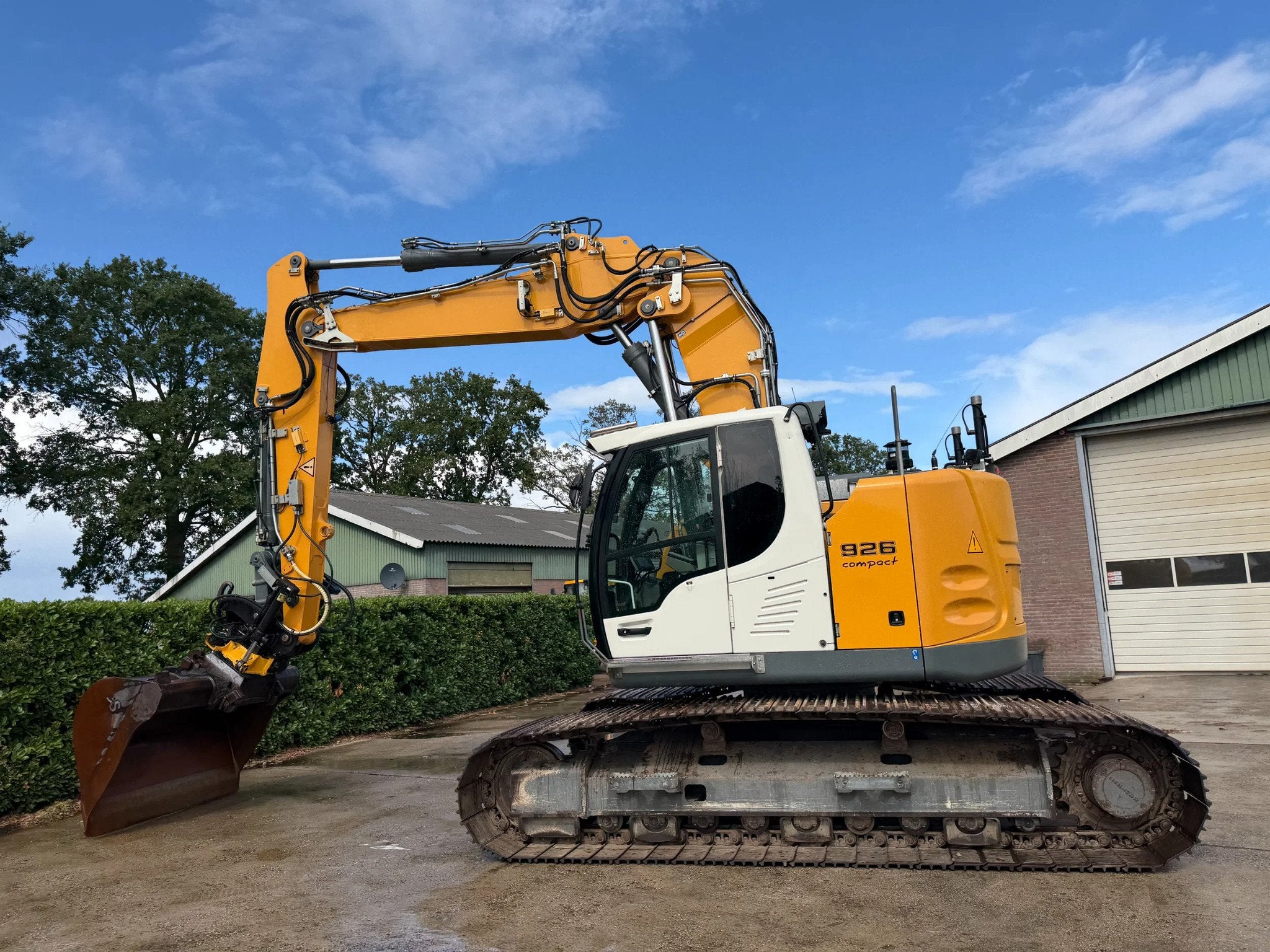 Liebherr R926 R926 compact GPS (bj 2017), Graafmachine