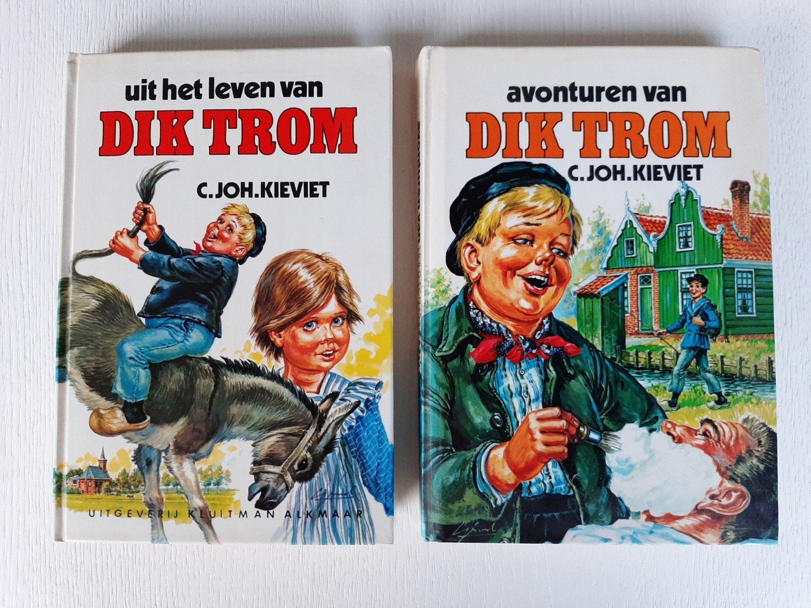 2 Dik Trom boeken, Ophalen of Verzenden, Zo goed als nieuw, C. Joh. Kieviet.