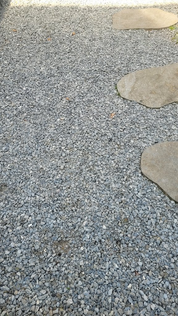 Grind niet de staptegels, Tuin en Terras, Ophalen, Overige materialen, Gebruikt, Grind