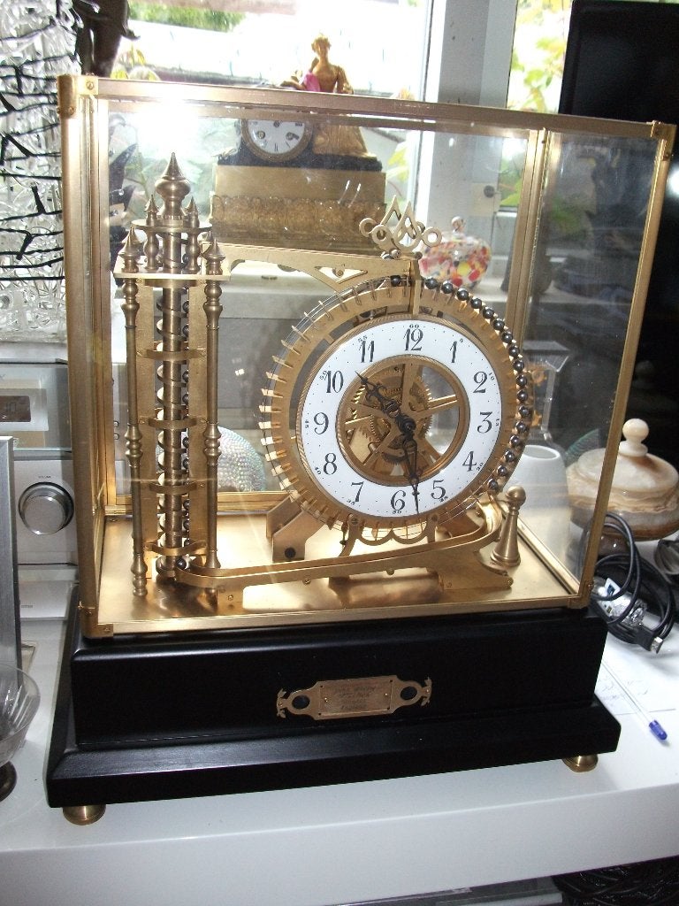 John Wilding zwaarte kracht pendule, London 1972, Antiek en Kunst, Ophalen of Verzenden