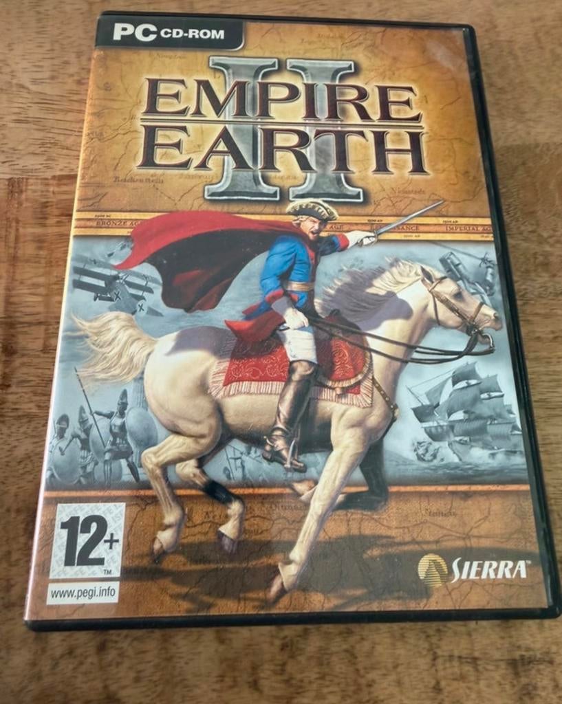 Empire Earth II PC CD-ROM - Strategiegame, Spelcomputers en Games, Games | Pc, Online, Gebruikt, 1 speler, Ophalen of Verzenden