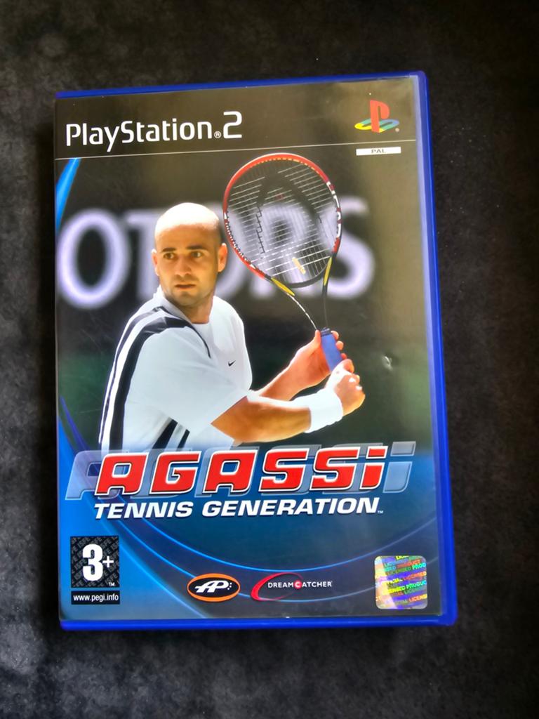 Agassi Tennis Generation PS2 - Zo goed als nieuw, Verzenden