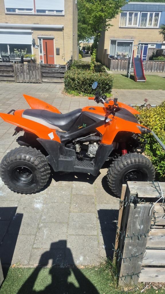 Adly 320 S Quad automaat - Rijdt goed, heeft wat werk nodig