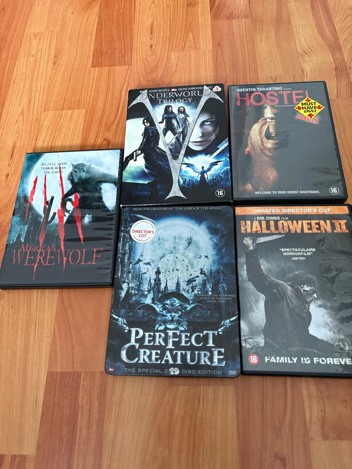 Horror DVD Collectie: Underworld, Hostel, Halloween & Meer, Cd's en Dvd's, Dvd's | Horror, Gebruikt, Vanaf 16 jaar, Ophalen of Verzenden