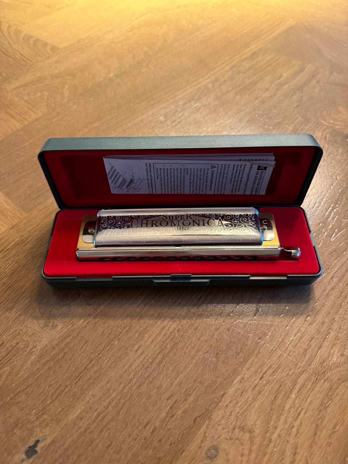 NIEUW! Hohner Super Chromonica 270 Deluxe C, Ophalen of Verzenden, Met koffer of doosje, C-mondharmonica, Nieuw