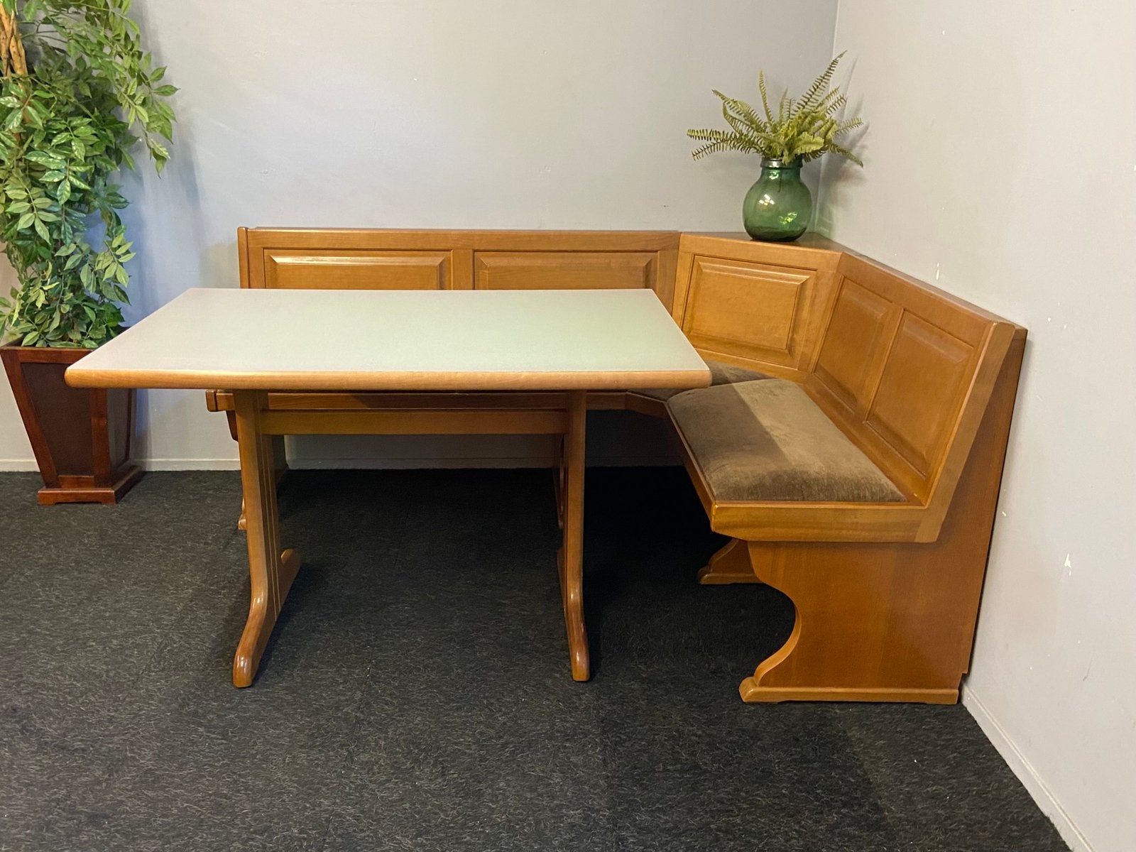 Echte Duitse eethoek Oostenrijkse hoekset zithoek  eettafel, Ophalen, Gebruikt, Overige materialen, 100 tot 150 cm