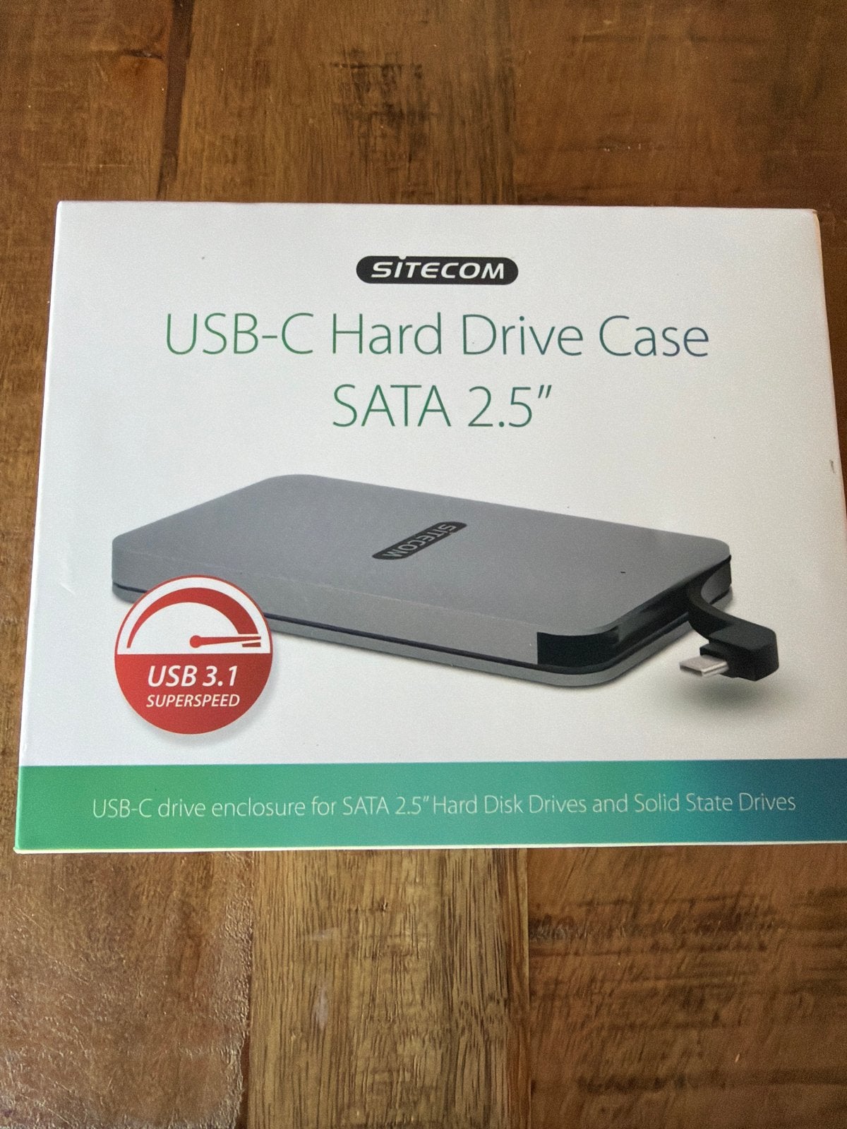 Sitecom USB-C Hard Drive Case SATA 2.5" - Ongebruikt, Server, HDD, Nieuw, Ophalen of Verzenden