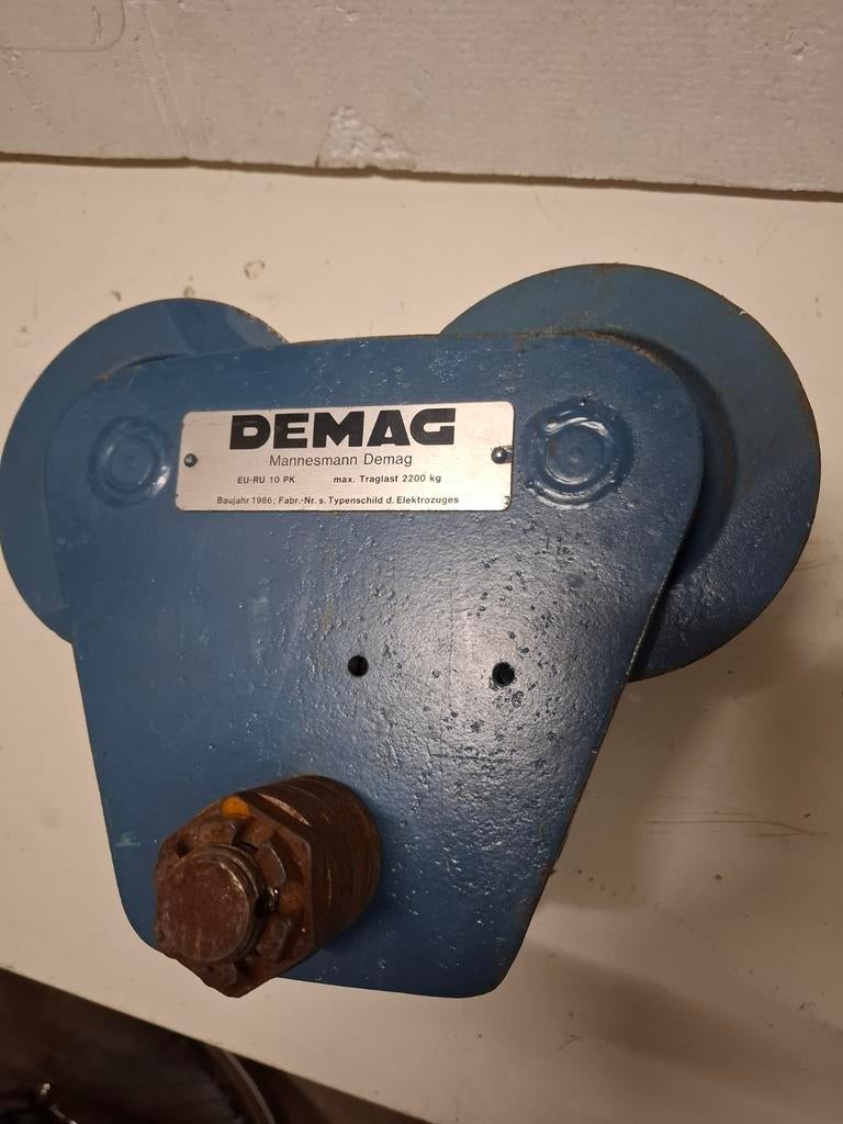 Demag loopkat 2200 kg, Ophalen of Verzenden