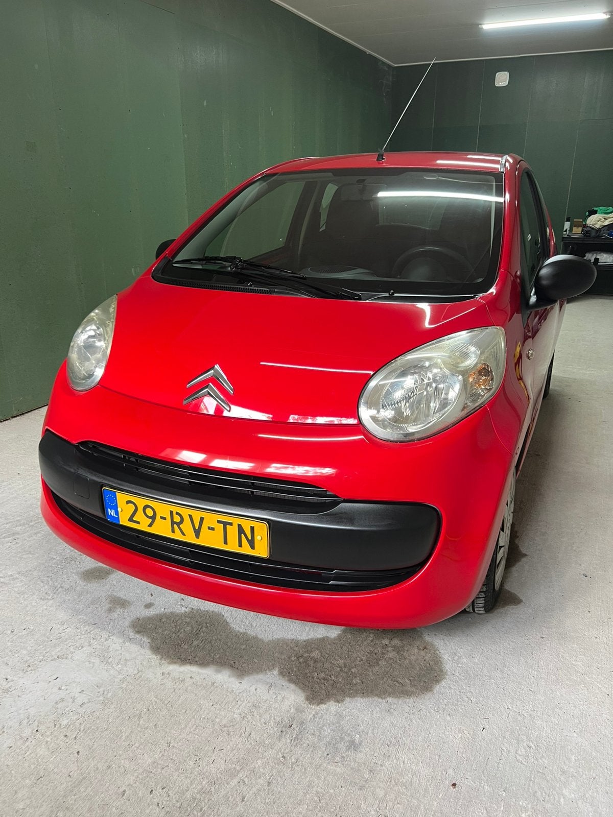 Citroën C1 1.0 3-DRS 2005 Rood I 2e Eigenaar Onderhoud, APK, Voorwielaandrijving, Euro 5, Stof, Zwart