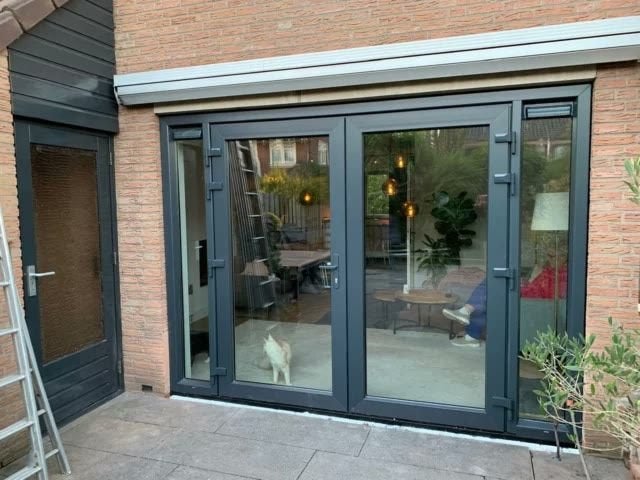 Kunststof of aluminium tuindeuren | Stuur foto + maat, Ophalen, 80 tot 100 cm, Nieuw, Buitendeur