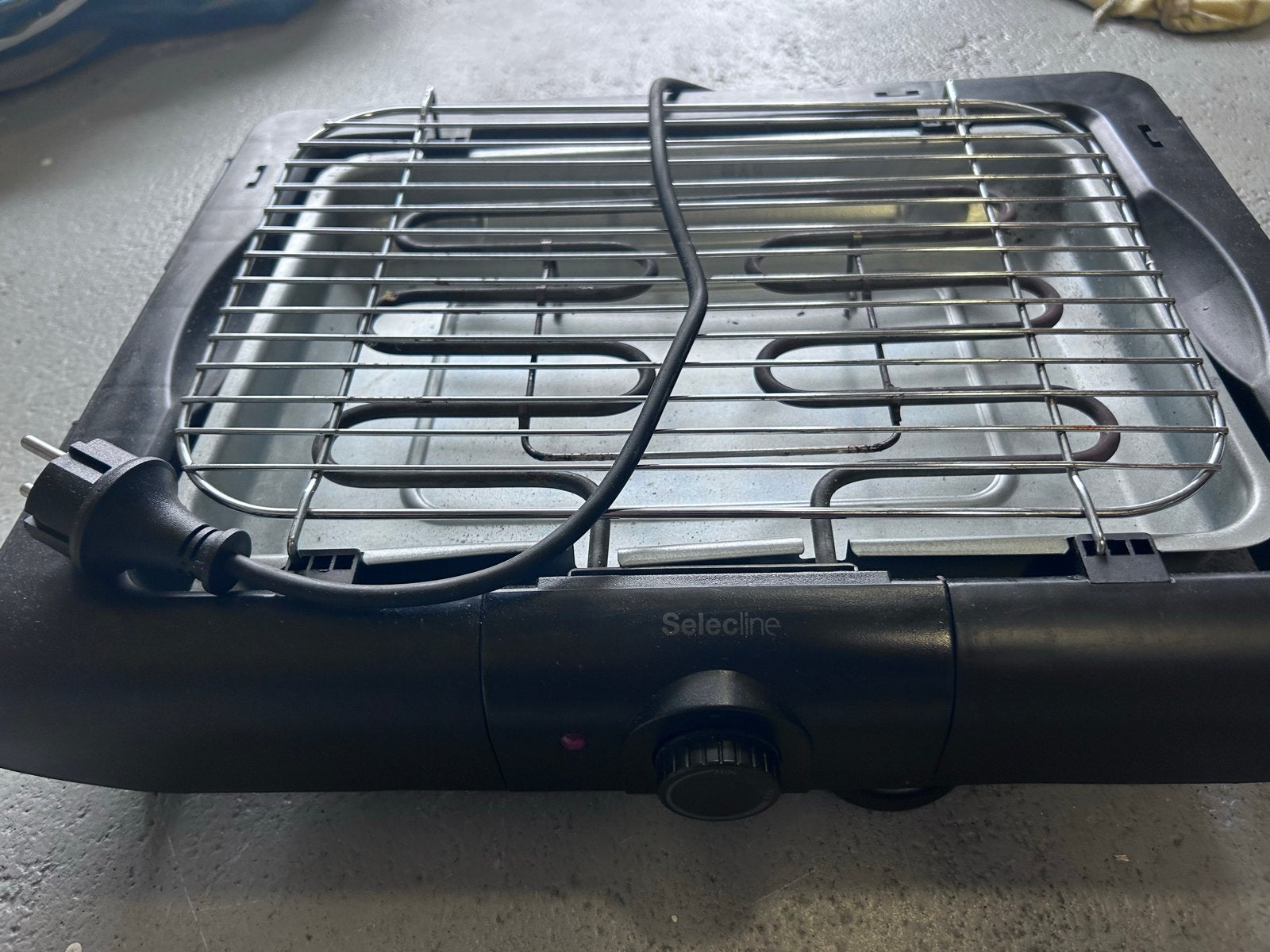 Compacte elektrische tafel BBQ - Ideaal voor binnen/buiten, Ophalen, Gebruikt