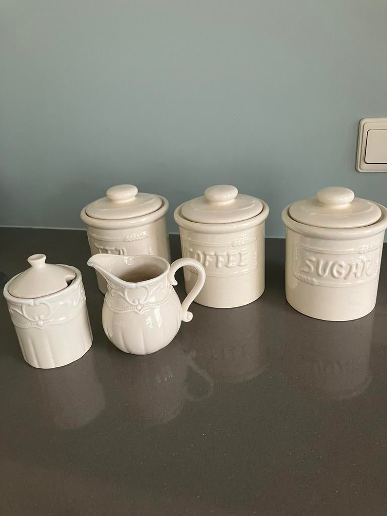 Voorraad potten, Voorraadpot, Ophalen, Steen/keramiek