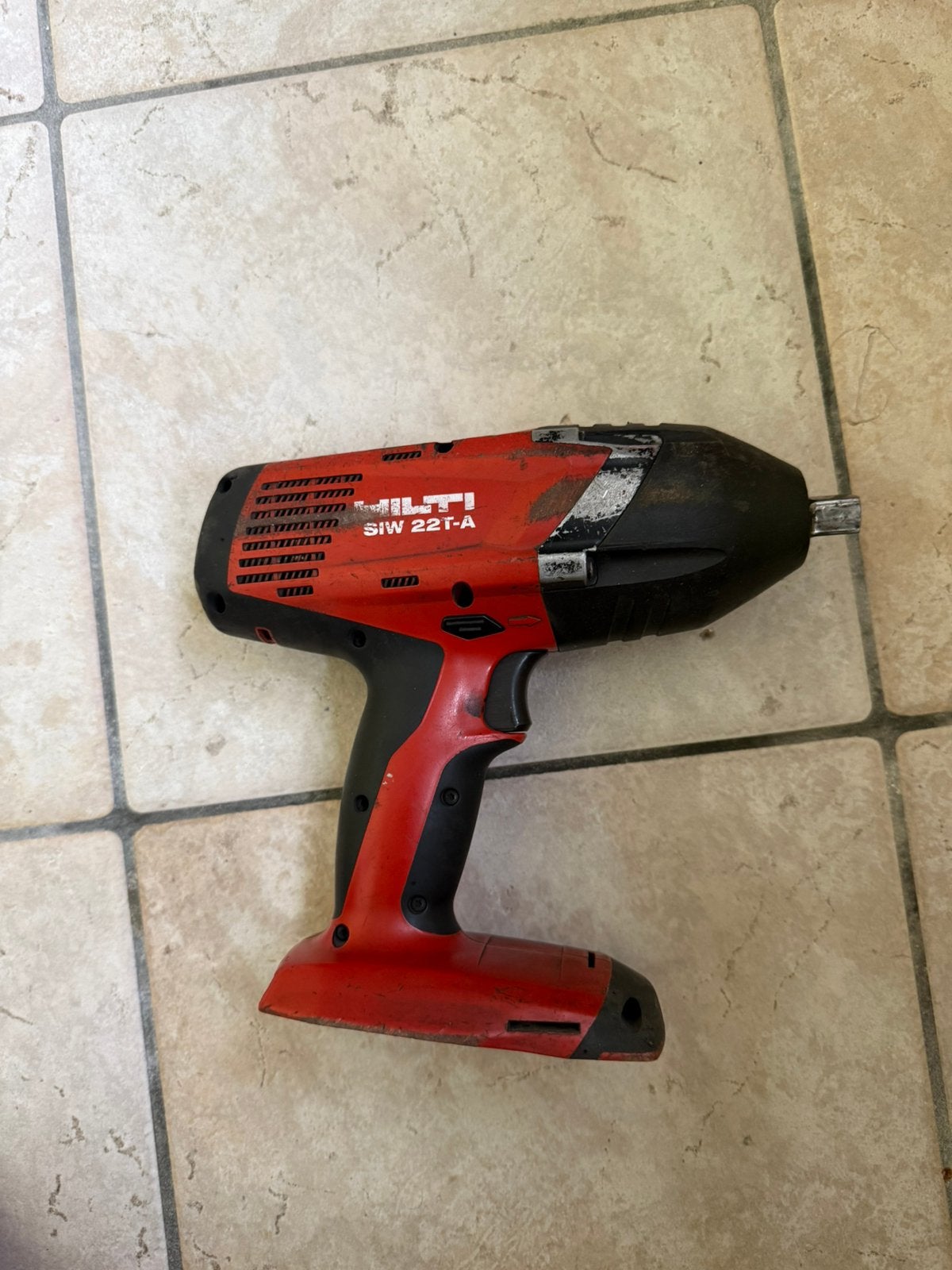Hilti SIW 22T-A Slagmoersleutel Body, Ophalen of Verzenden, Gebruikt, Sleutel/ratel, Hilti