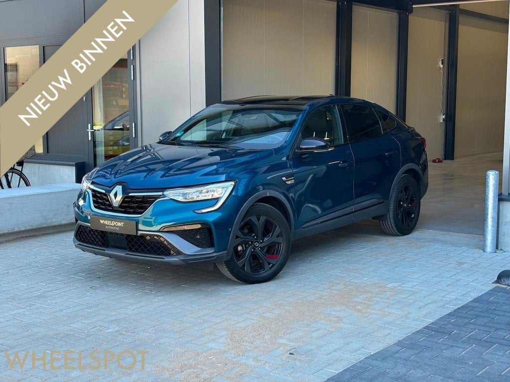 Renault Arkana 1.6 E-Tech Hybrid 145 R.S. Line|Leer|Carbon, Auto's, Renault, Gebruikt, Euro 6, 4 cilinders, Automatische klimaatregeling