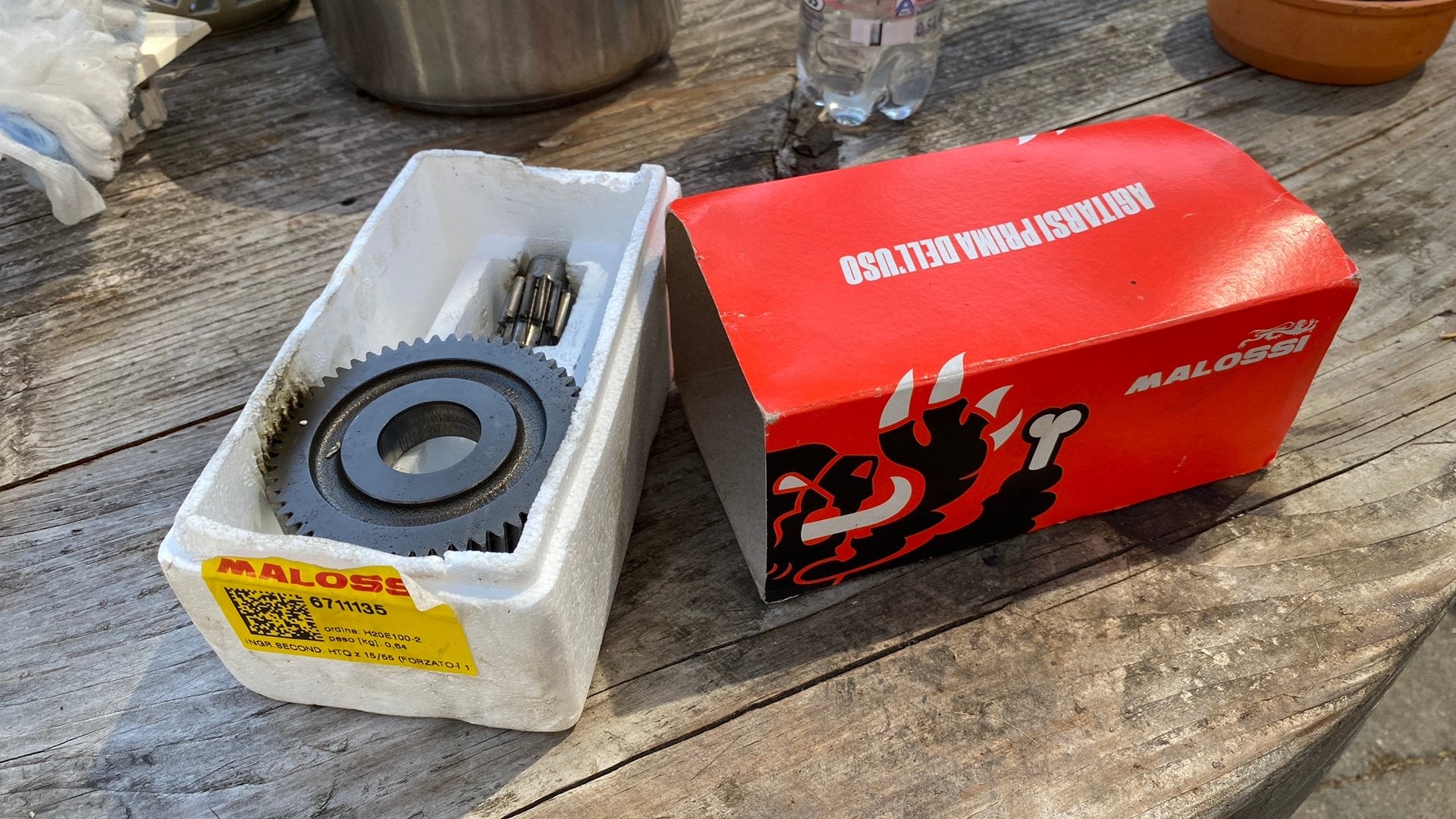 Nieuwe Malossi Secundaire Vertanding 15/55 (iGet) – NIEUW!, Ophalen of Verzenden, Nieuw, Blok, Vespa