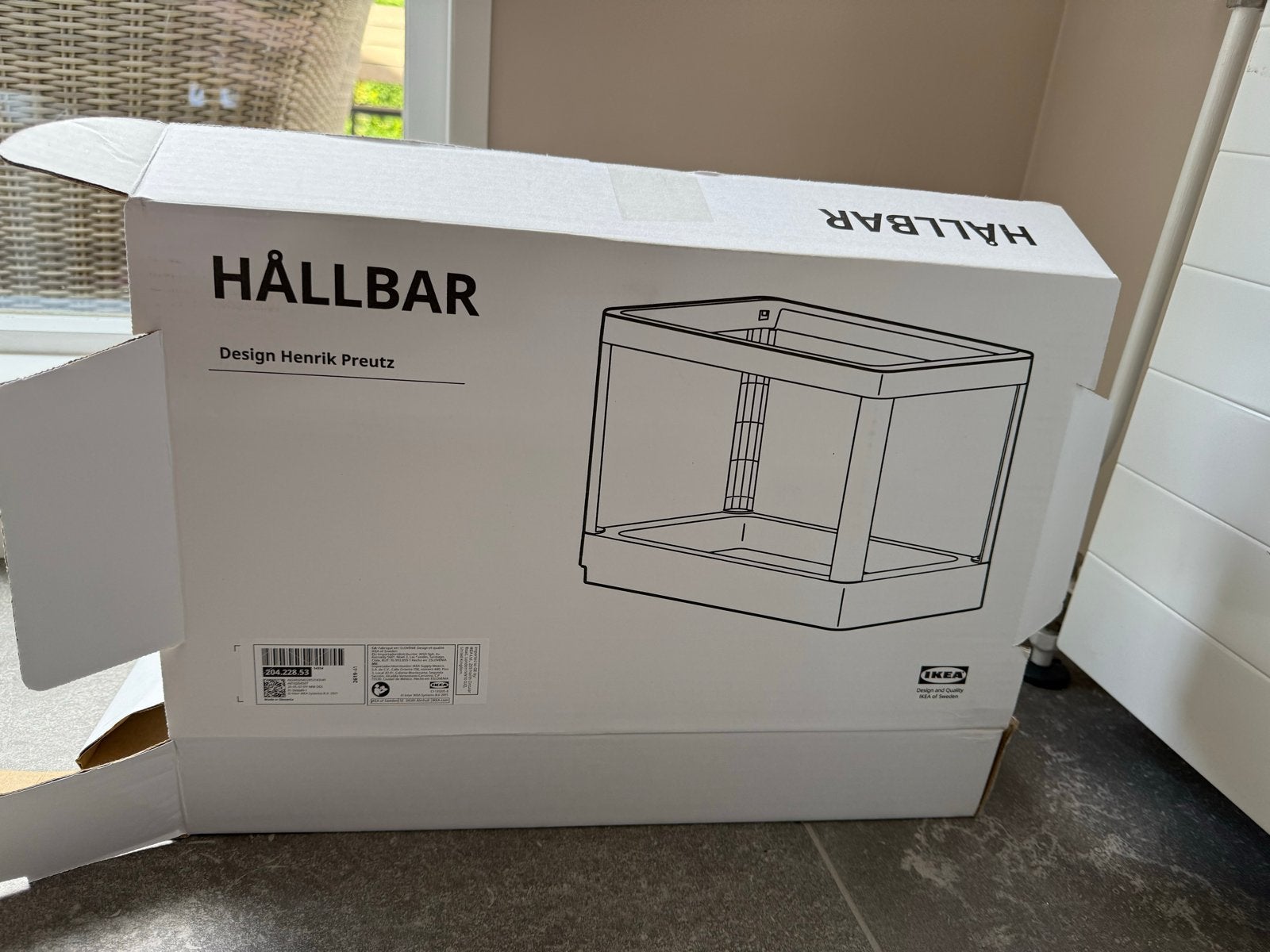 IKEA HÅLLBAR Afvalbakhouder - Nieuw in doos, Nieuw, Kunststof, Ophalen of Verzenden, Modern