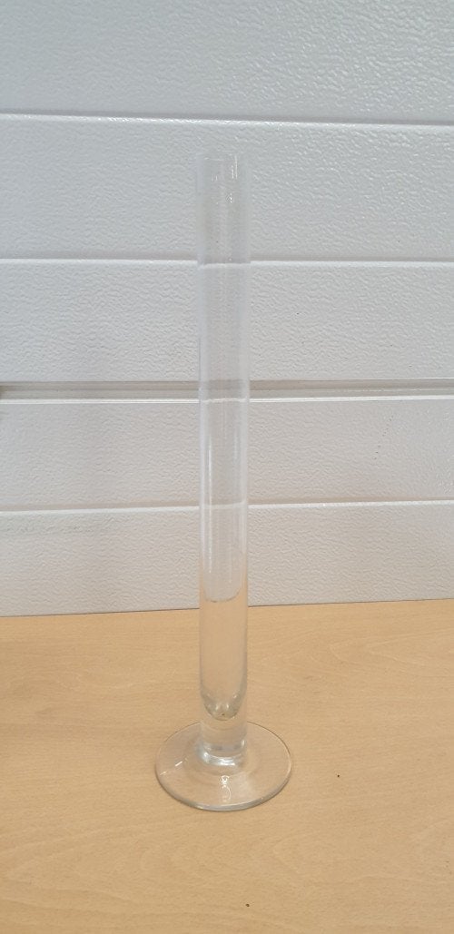 vaas glas op voet, Ophalen of Verzenden