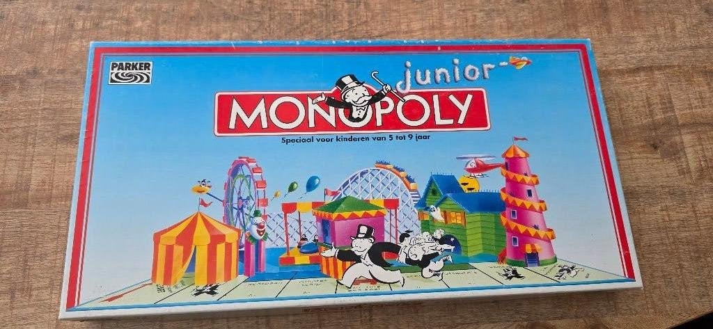 monopoly junior, Hobby en Vrije tijd, Ophalen of Verzenden, Gebruikt
