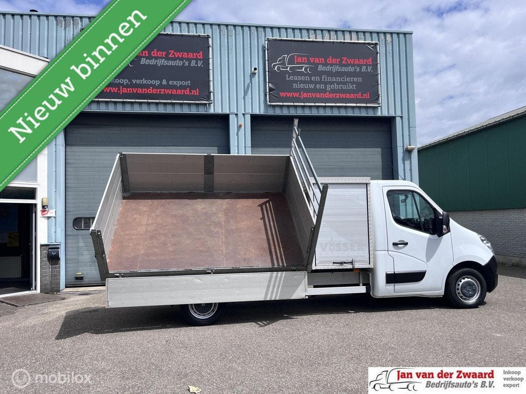 Renault Master T35 2.3 Kipper openlaadbak Pick up., Euro 5, 125 pk, Gebruikt, 4 cilinders