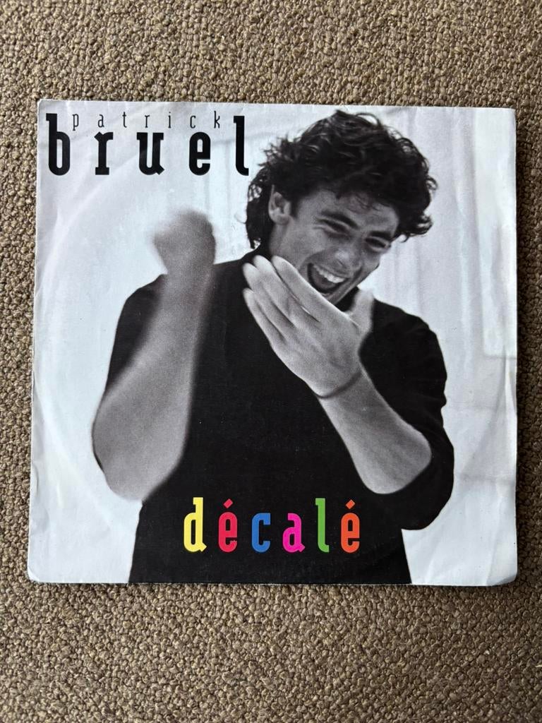 Patrick Bruel - Decale, Cd's en Dvd's, Vinyl Singles, Ophalen of Verzenden, Gebruikt, 7 inch, Pop