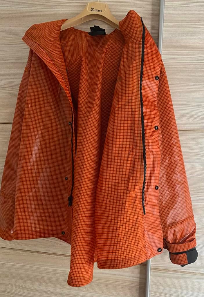 Coole Patagonia gecoate en gesealde jas, Ophalen of Verzenden, Zo goed als nieuw, Maat 38/40 (M), Oranje