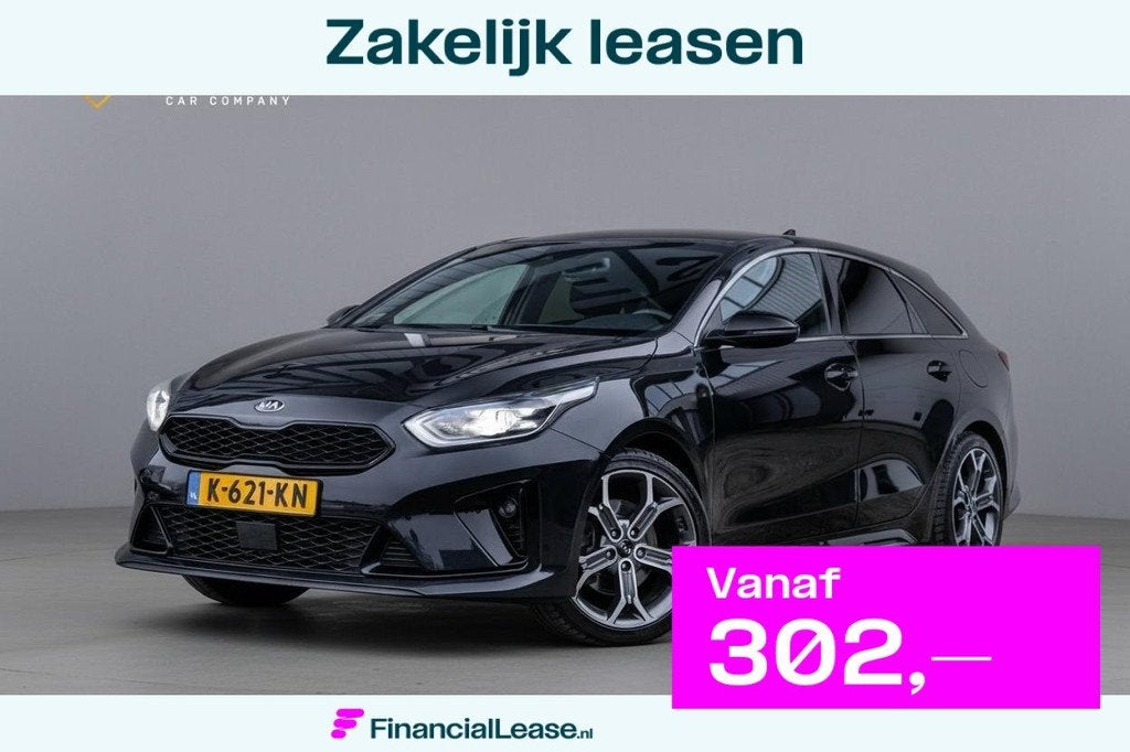 Kia ProCeed 1.0 T-GDI GT-PlusLine I Winterpack I Camera I Ca, Voorwielaandrijving, Stof, Zwart, Origineel Nederlands