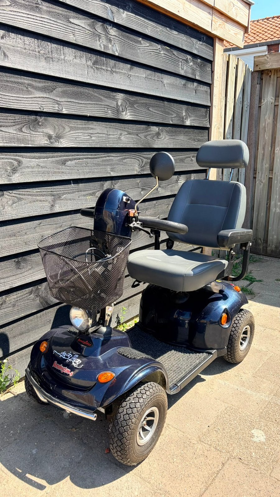 Scootmobiel Kensington-S freerider 4wiel, Ophalen, Zo goed als nieuw, Elektrische rolstoel