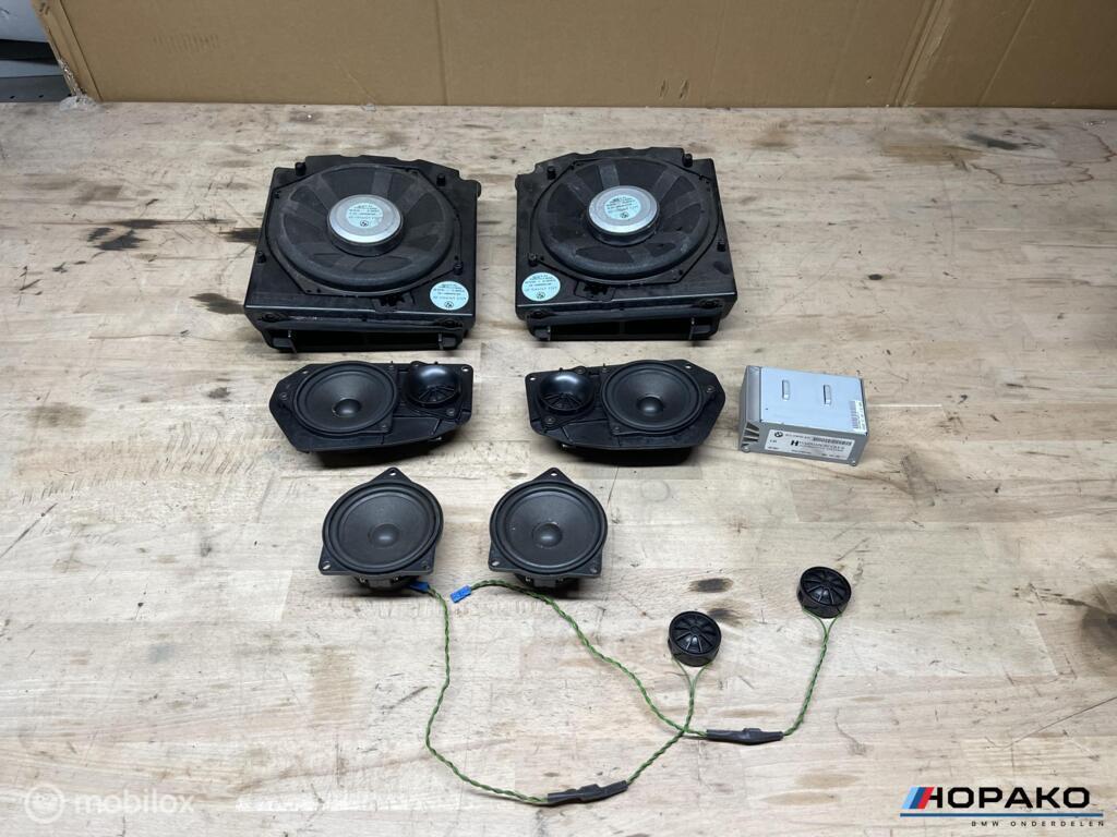 Speakerset BMW 5 serie E60 E61 Hifi, Auto-onderdelen, Elektronica en Kabels, Gebruikt, Ophalen of Verzenden