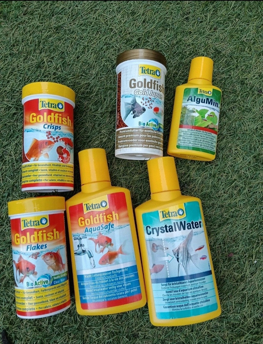 Tetra Aquarium Verzorgingsset – 6 producten, Ophalen of Verzenden, Gebruikt, Tetra