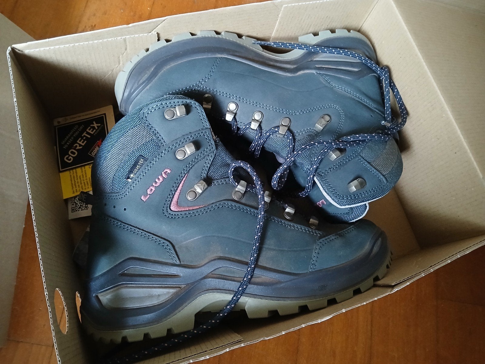 Wandel-/ bergschoenen Lowa Renegade evo Goretex mid mt 38, Ophalen of Verzenden, Zo goed als nieuw, Schoenen