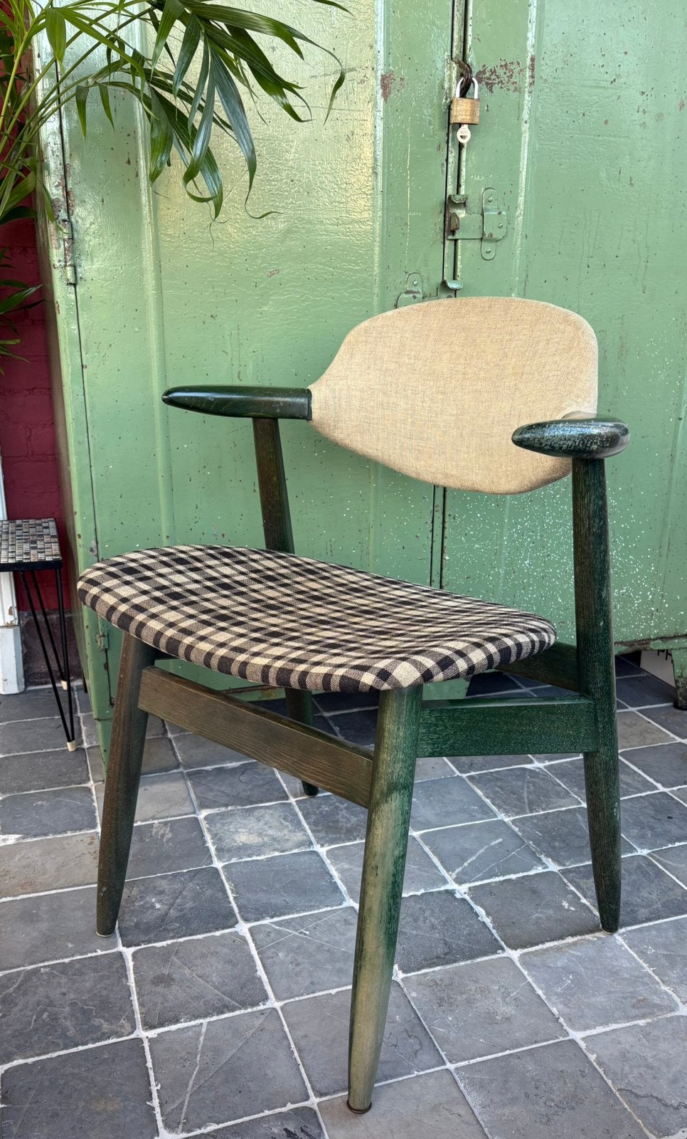 Tijsseling Koehoorn stoel origineel, Huis en Inrichting, Stoelen, Ophalen, Zo goed als nieuw, Eén, Tijsseling Louis van Teeffelen