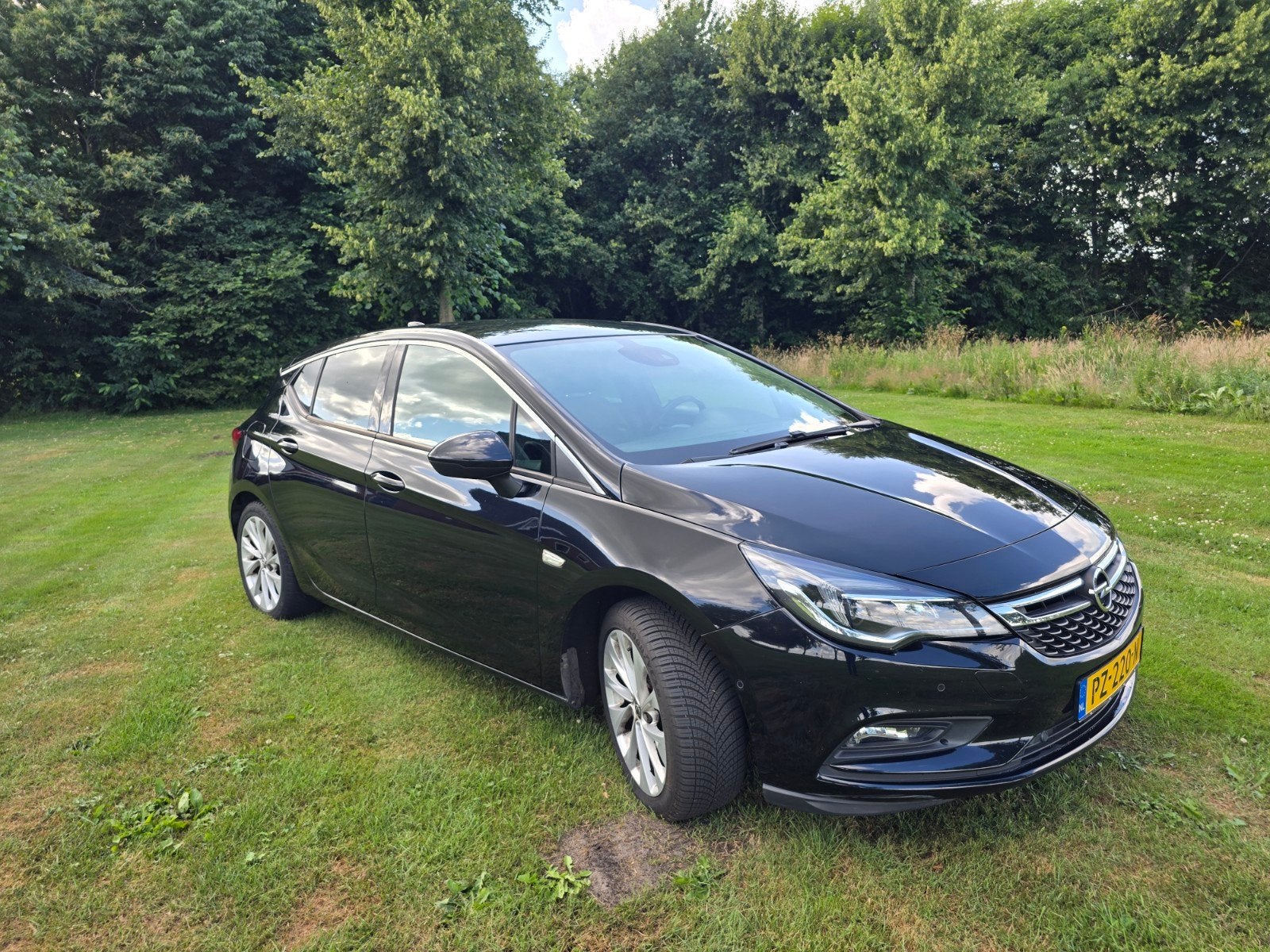 Opel Astra 1.4 Turbo 110KW 5D 2017 Zwart Innovation, Auto's, Opel, Particulier, Astra, Achteruitrijcamera, Benzine, Euro 6, B